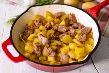 Recipe Italian Sausage and Potato Skillet